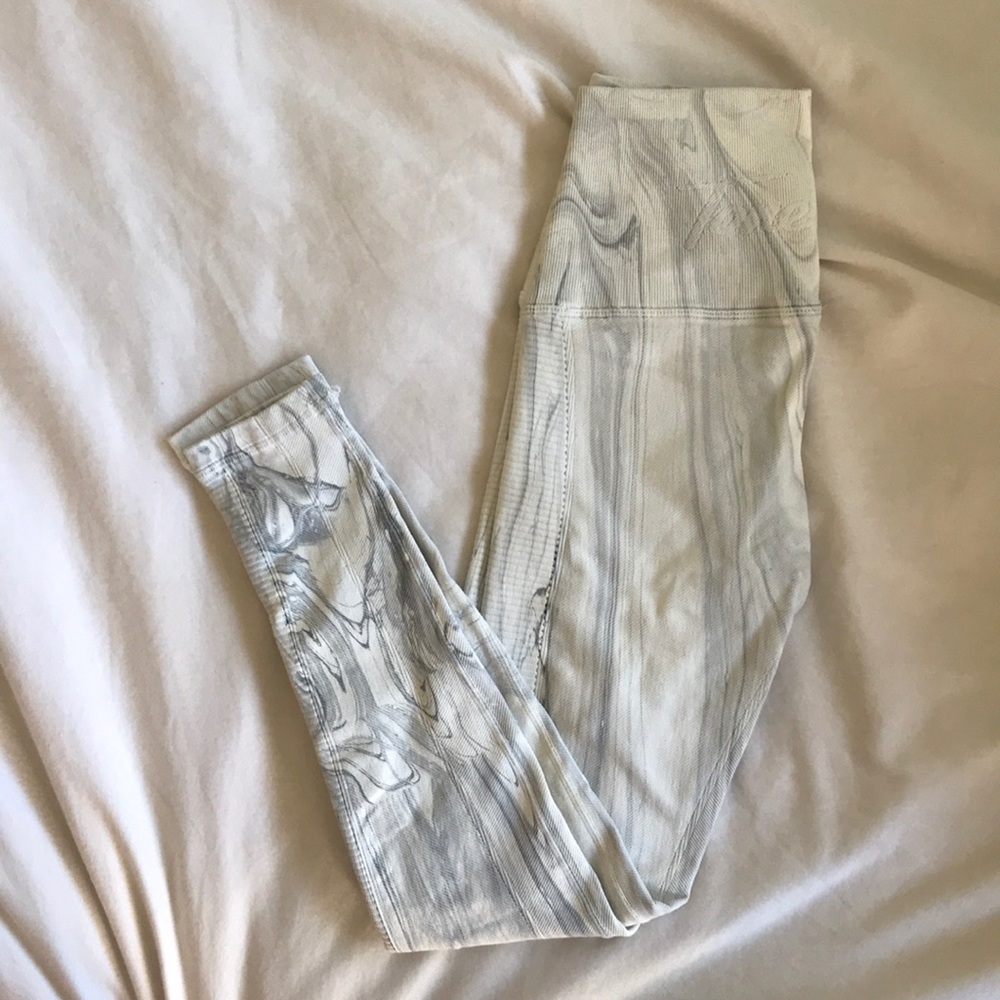 Avocado Marbled Yoga Legging